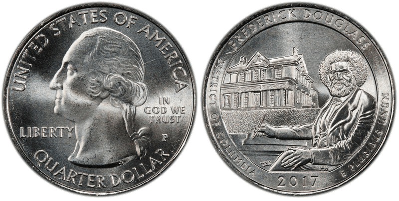 2017 (P) Frederick Douglass National Park Quarter