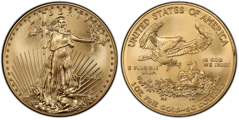 2018 American Eagle Fifty Dollar Gold