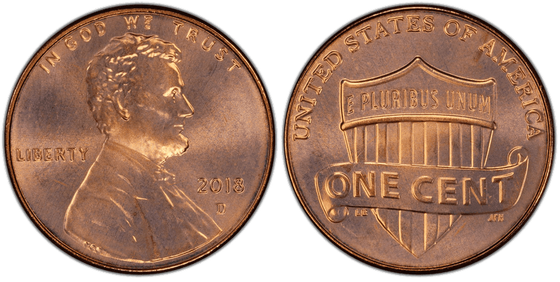 2018 Lincoln Shield Cent