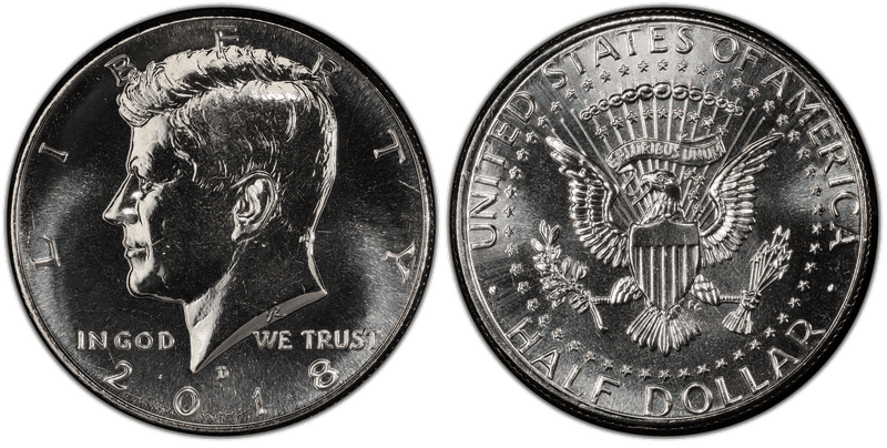 2018 Kennedy Half Dollar