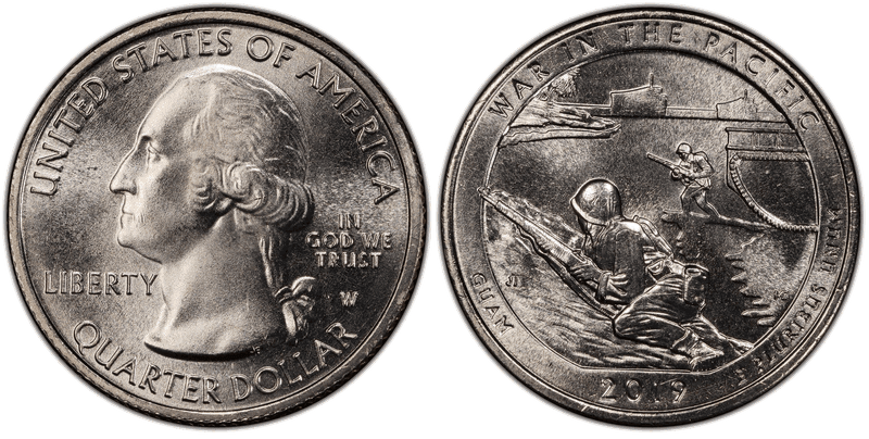 2019 (W) War in the Pacific National Park Quarter