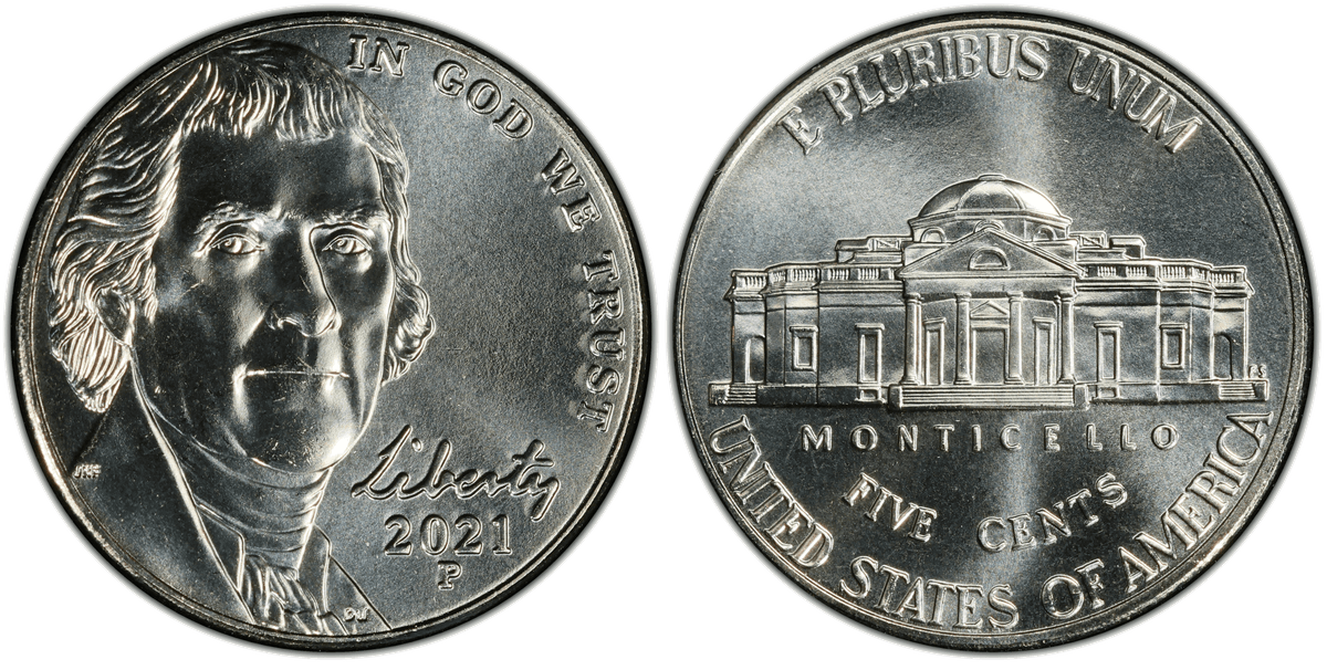 2021 Jefferson Nickel