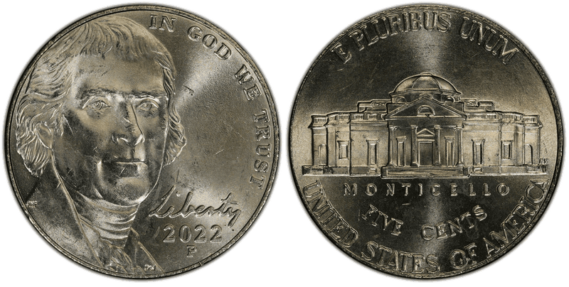 2022 (P) Jefferson Nickel