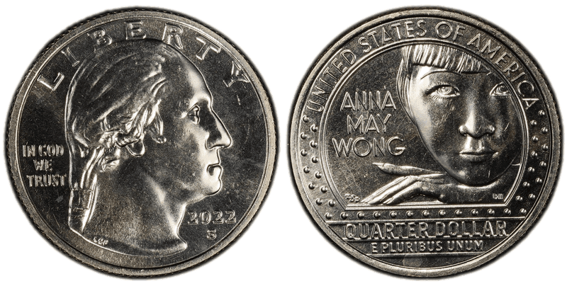 2022 (S) Anna May Wong Quarter