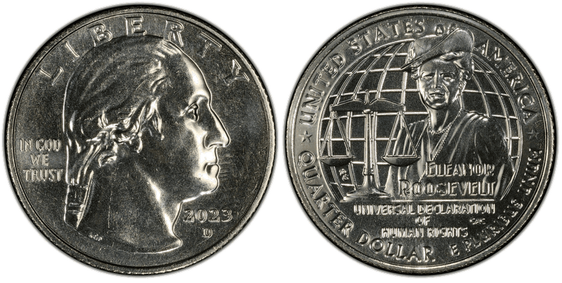 2023 (D) Eleanor Roosevelt Quarter