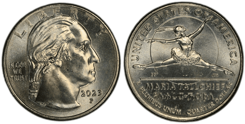 2023 (P) Maria Tallchief Quarter