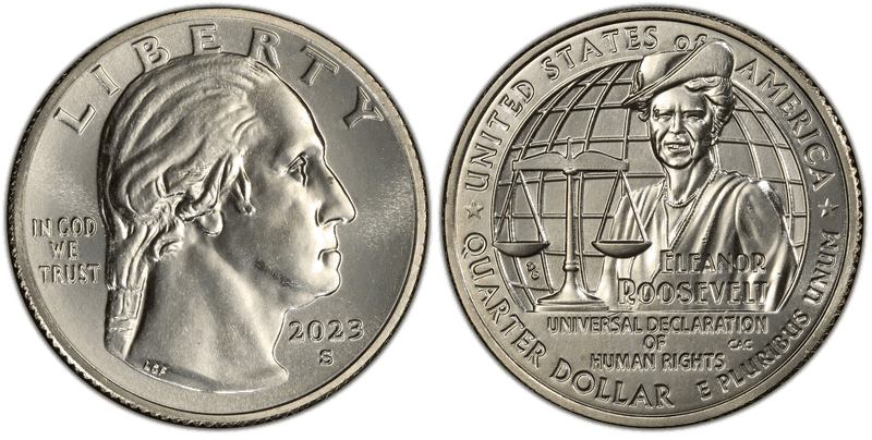 2023 (S) Eleanor Roosevelt Quarter