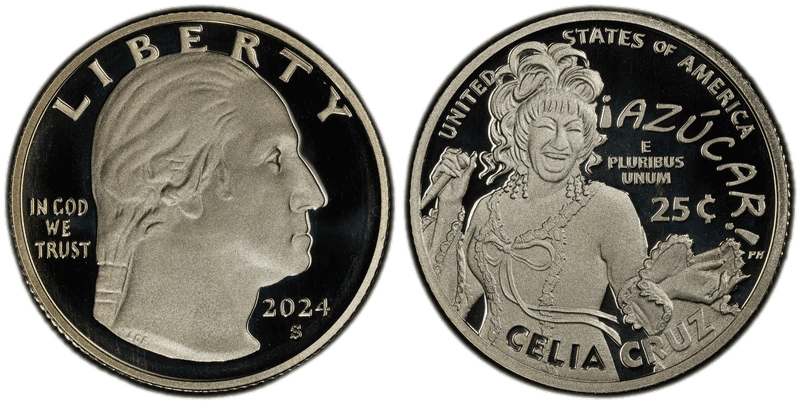 2024 (S) Proof Celia Cruz Quarter