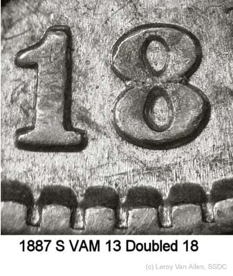 1887-S VAM-13