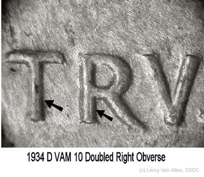 1934-D VAM-10