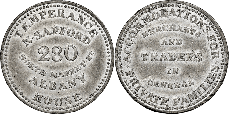 (1830s) Token HT-210A, Albany NY