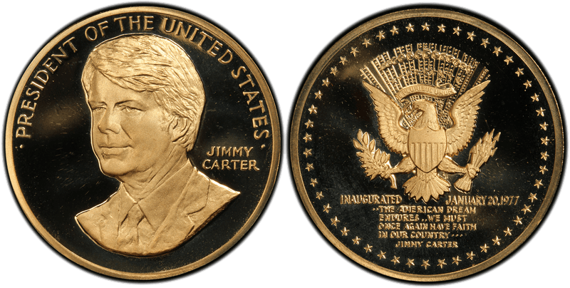 (c.1977) Medal J. Carter Inauguration