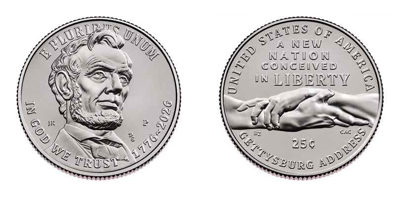 2026 Gettysburg Address Quarter