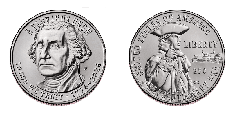 2026 Revolutionary War Quarter