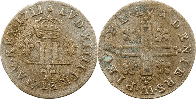 1711 Colonials coin