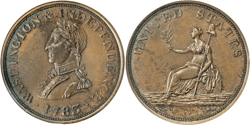 1783 Colonials coin