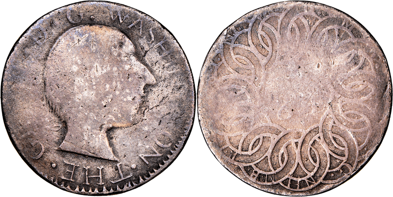 1784 Colonials coin