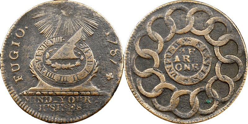 1787 Fugio Cent - United States