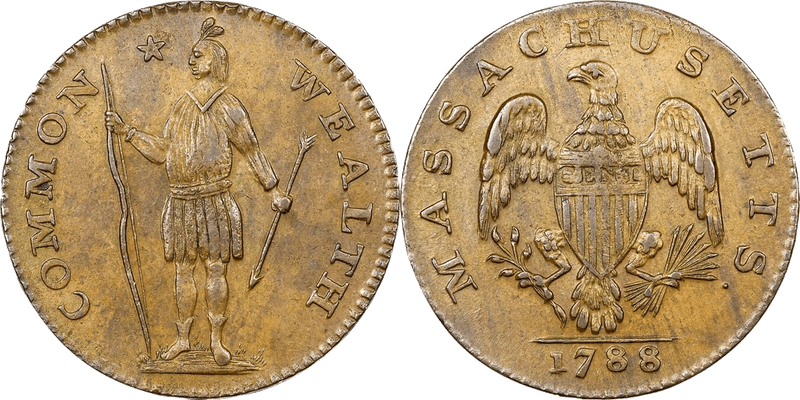 1788 Massachusetts Cent - No Period
