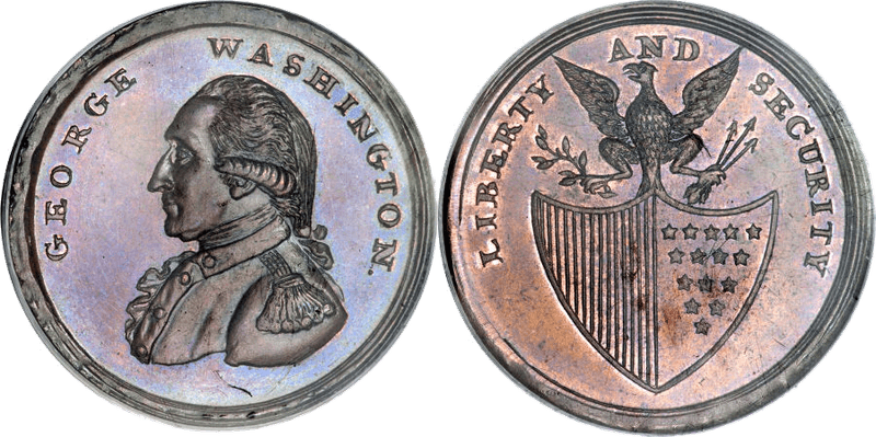 1795 Liberty & Security - Plain Border Penny