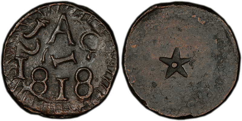 1818 Colonials coin