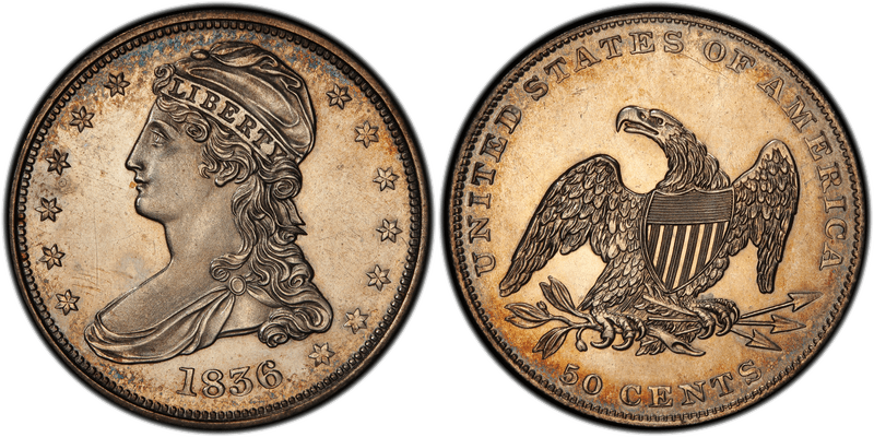1836 Half Dollar Patterns