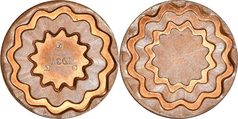 1861 Cent Patterns