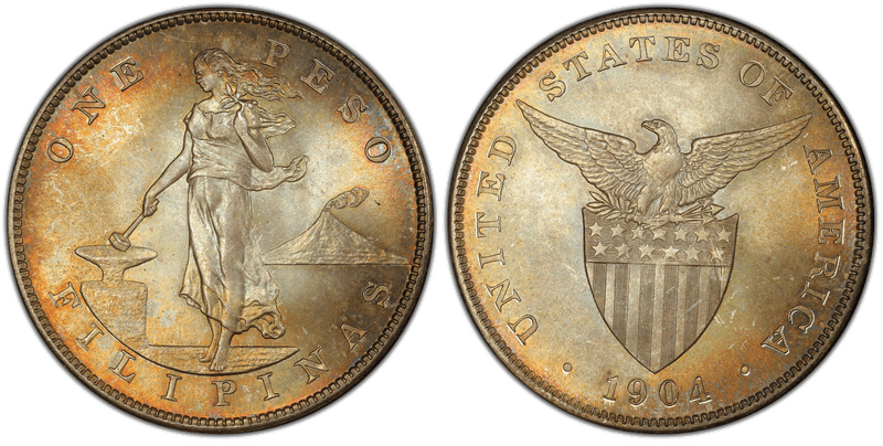 1904 Philippine Peso