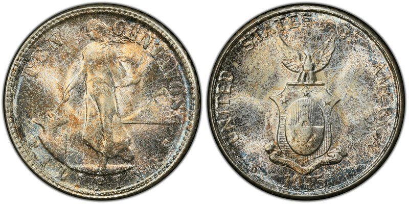1945 Philippine Ten Centavos