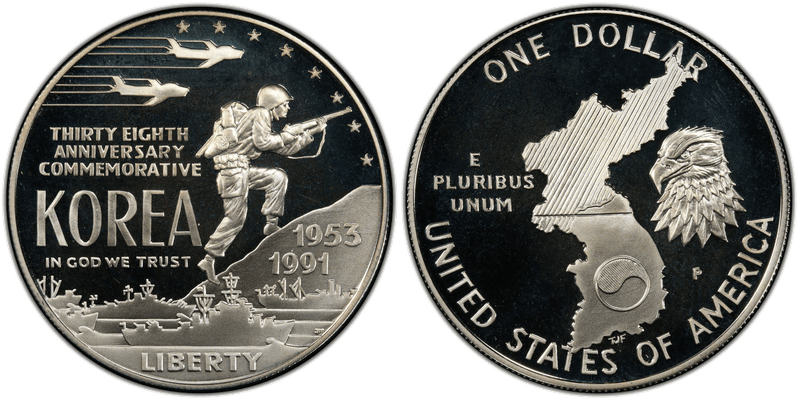 1991 (P) Proof Korea Dollar