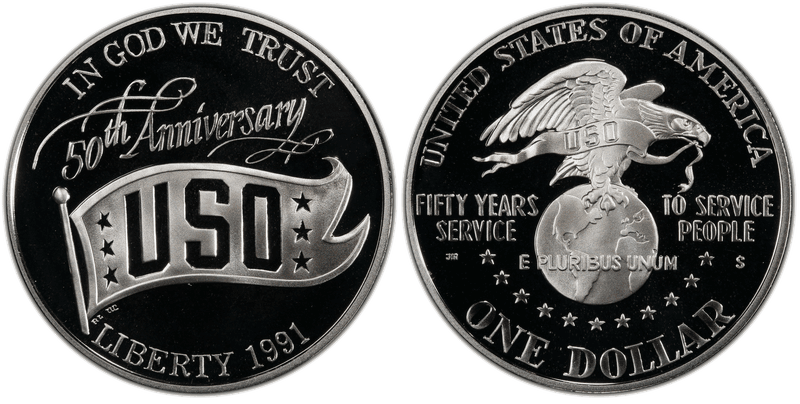 1991 (S) Proof USO Dollar