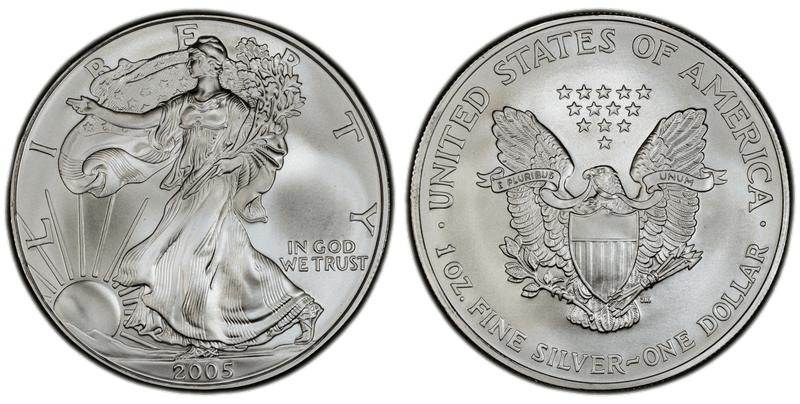 2005 American Silver Eagle