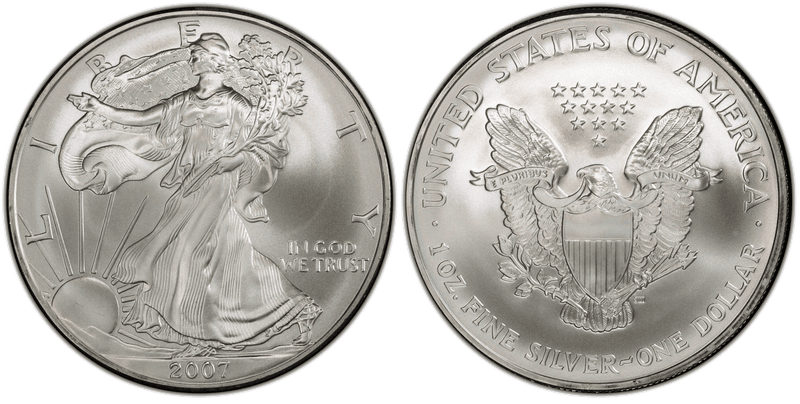 2007 American Silver Eagle