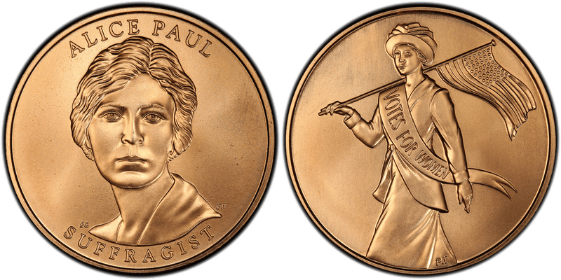 (2012) First Spouse Bronze Medal - Alice Paul