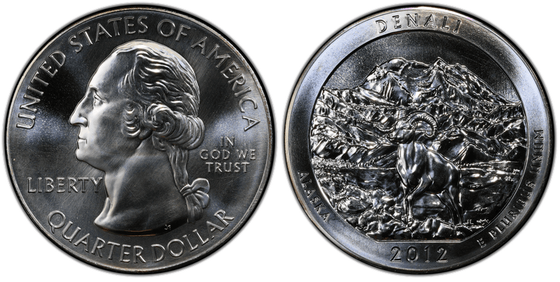 2012 (P) Denali National Park 5 oz Silver