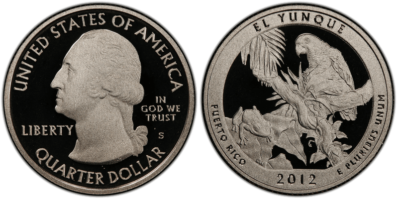 2012 (S) Proof El Yunque National Park Quarter