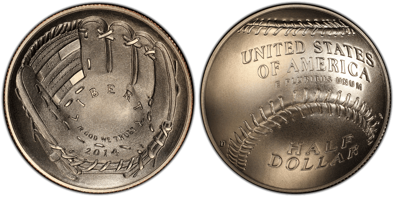 2014 Baseball Hall of Fame Commemorative Half Dollar