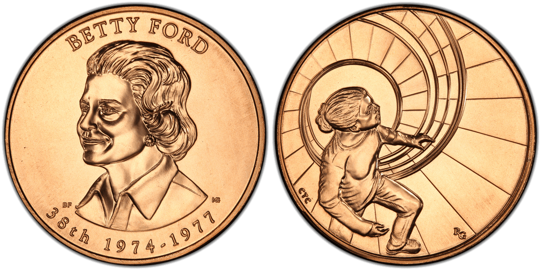 (2016) First Spouse Bronze Medal - Betty Ford