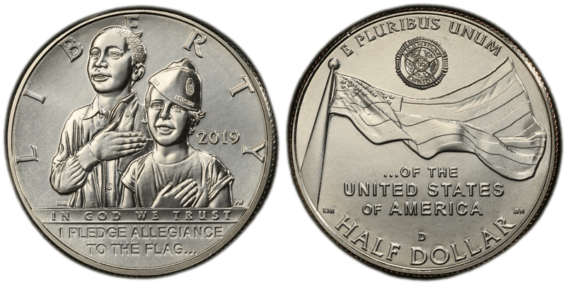 2019 American Legion 100th Anniversary Commemorative Half Dollar