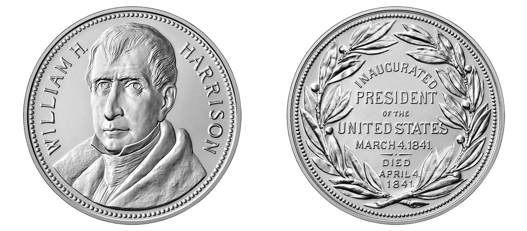 (2021) Presidential Silver Medal - William Henry Harrison