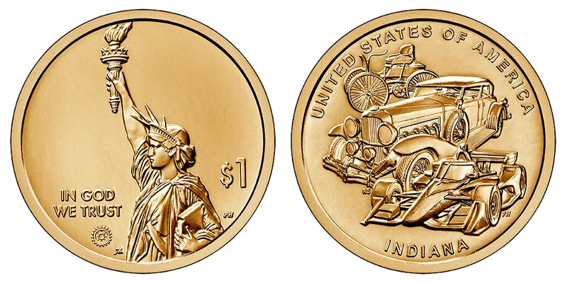 2023 (P) American Innovation Dollar - Indiana, Position B