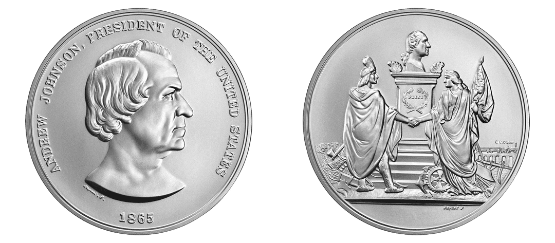 (2023) Presidential Silver Medal - Andrew Johnson