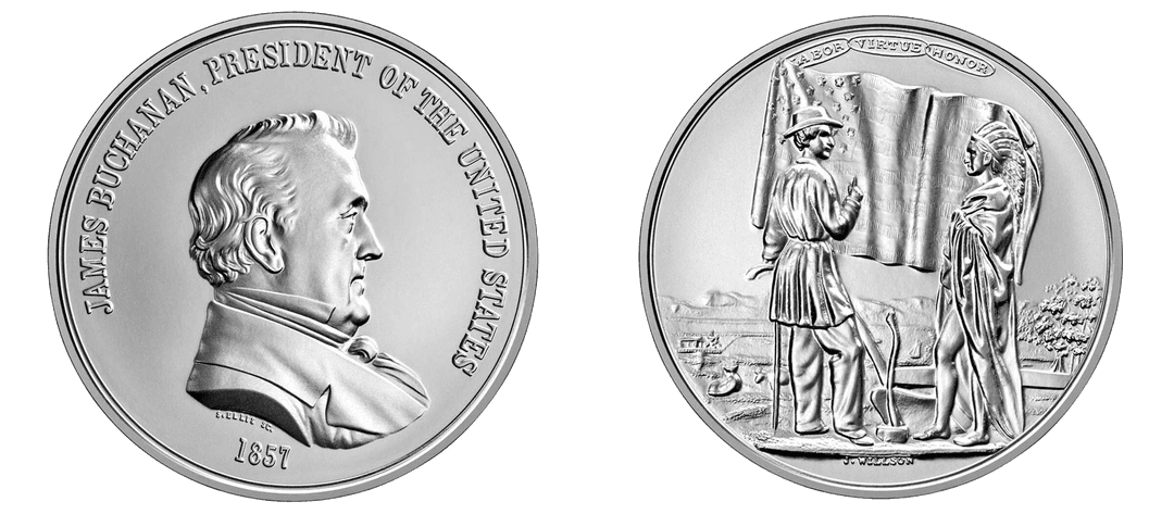 (2023) Presidential Silver Medal - James Buchanan