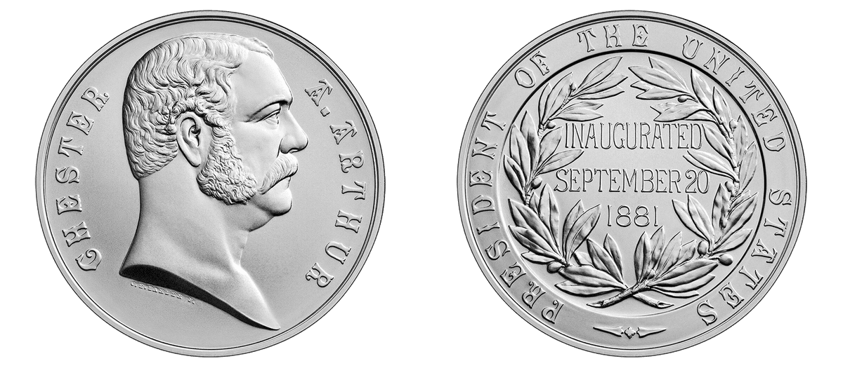 (2024) Presidential Silver Medal - Chester A. Arthur