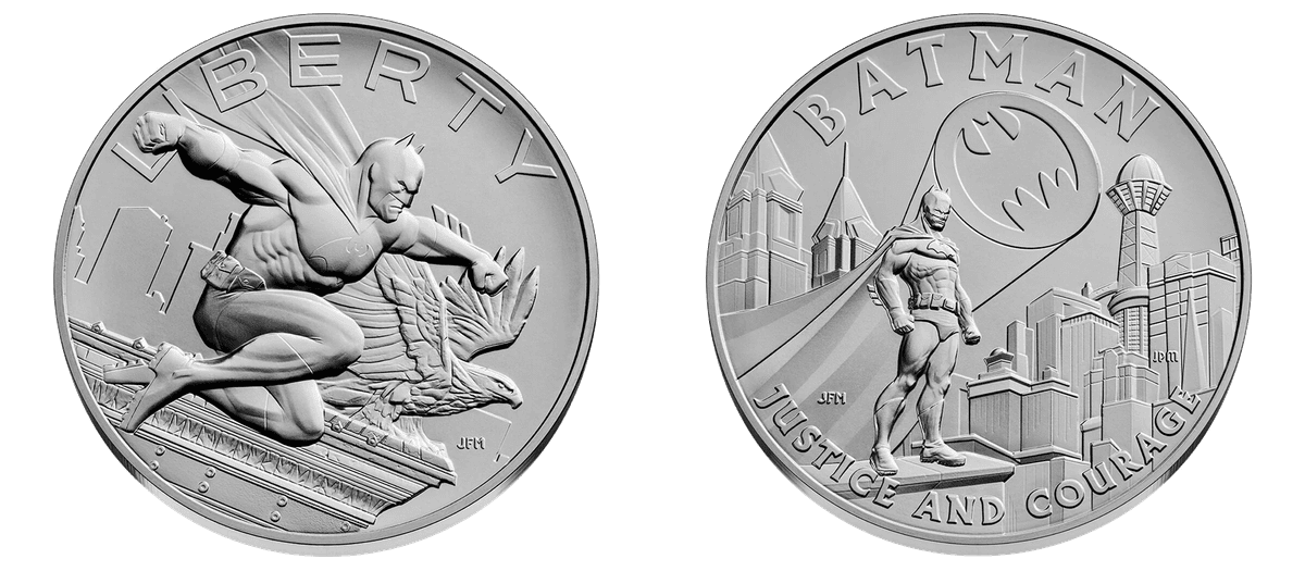 2025 Comic Art Batman Clad Medal