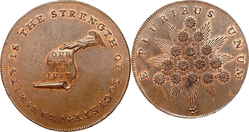 c.1792 Kentucky Token - Engrailed Edge