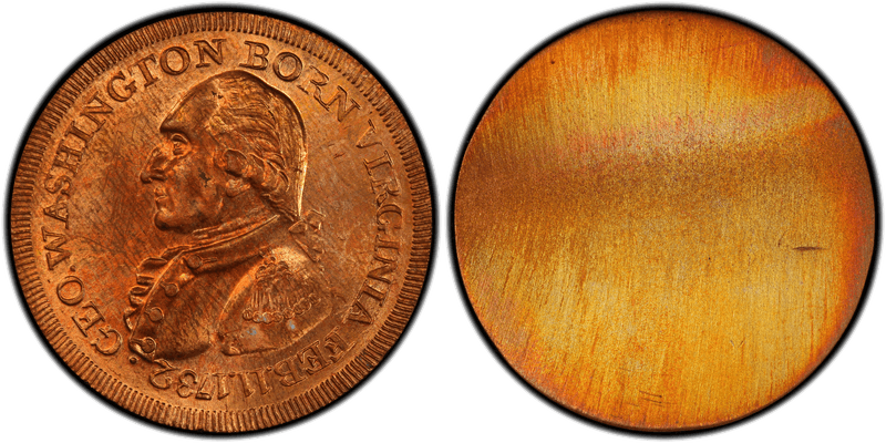 WASHINGTON PRESIDENT - Legend Reverse