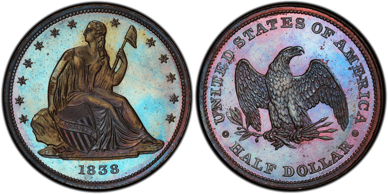 1838 Half Dollar Patterns