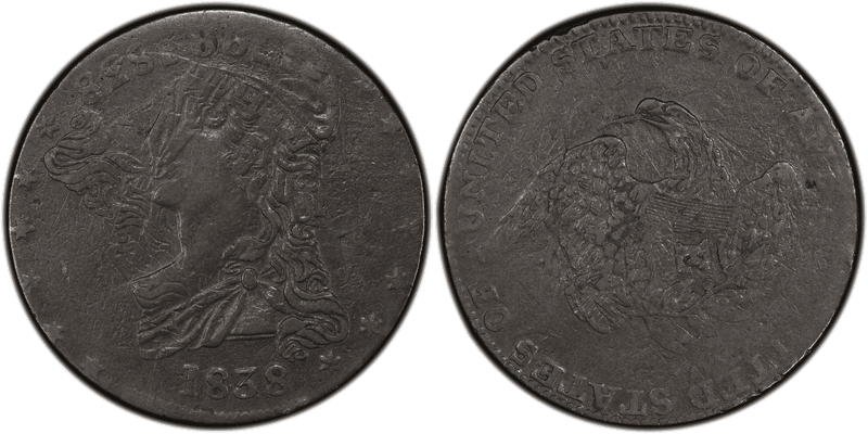 1838 Proof Half Dollar Pattern - J-83a