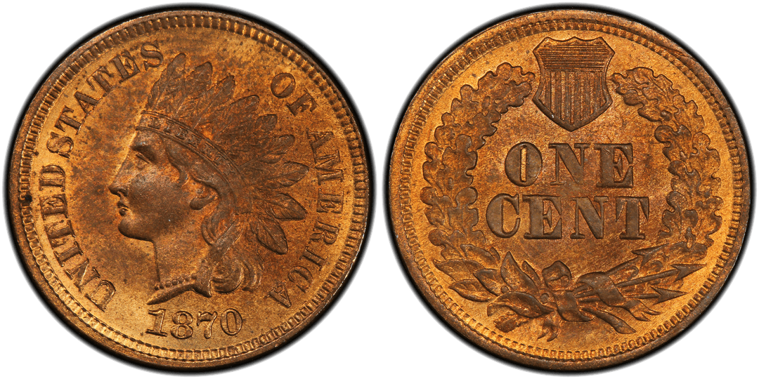 1870 Indian Head Cent Shallow N FS-901